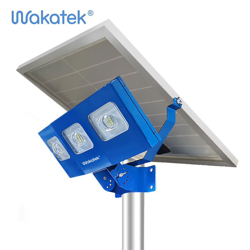 WAKATEK High Power Lampadaire Solaire 300W Outdoor Waterproof Ip67 Split Led Solar Street Light