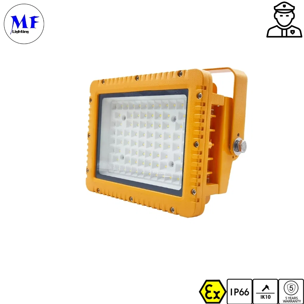 Factory Price IP66 Ik10 ATEX Explosion-Proof LED Flood Light 50W 100W 200W 240W Explosion Proof Flood Light LED Professional Lighting for Marine Offshore Yard