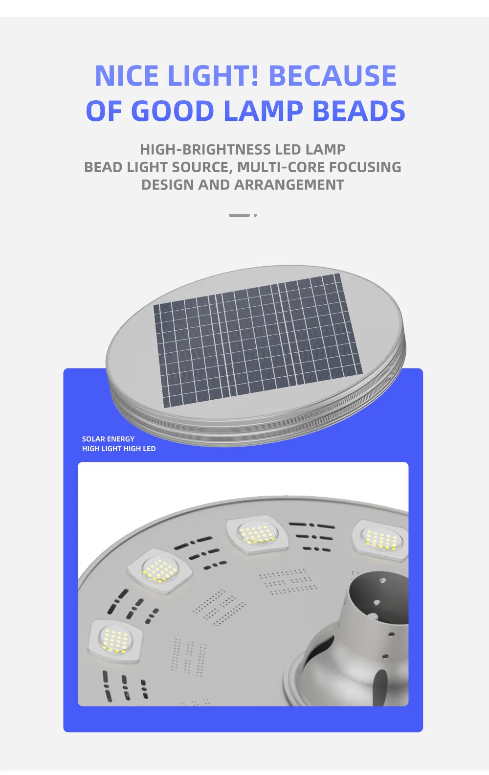 UFO Solar LED Street Light Product View 15