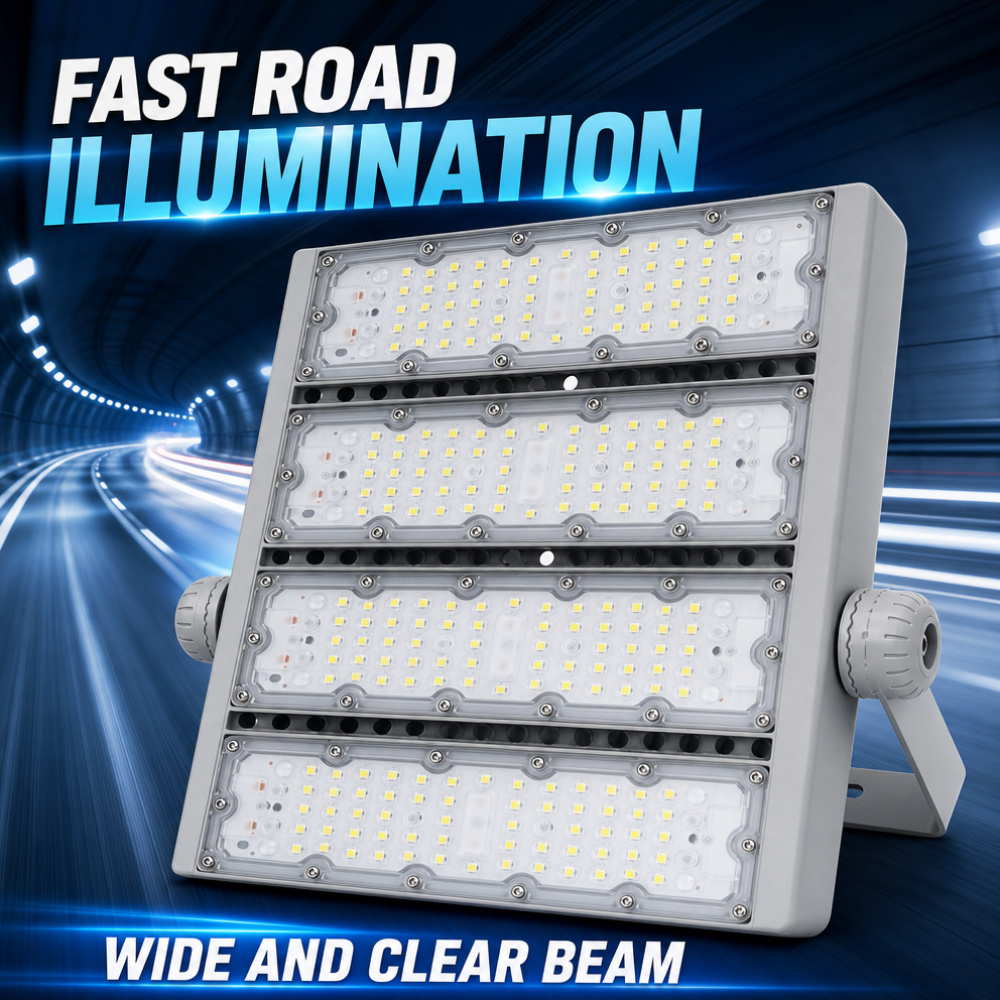 High Power Professional IP65 Waterproof Die-Cast Aluminum Stadium Light Outdoor Professional Tunnel Light
