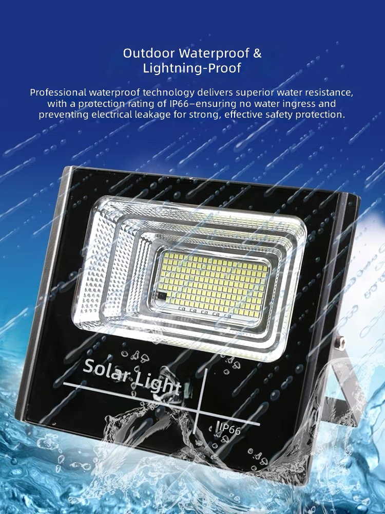 Split Solar Lights, Outdoor Lighting Fixtures IP65 Waterproof, lightning Proof, Dustproof Solar Street Lights