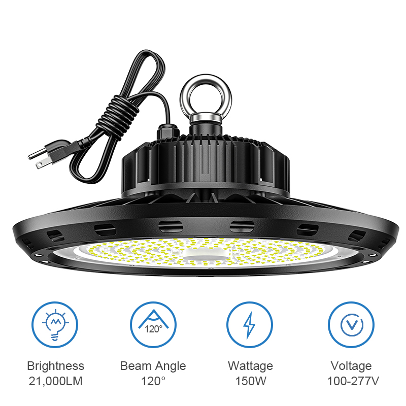 200W-150W-100W-85W Switchable UFO LED High Bay Light Workshop Warehouse Garage Shop Industry High Bay LED