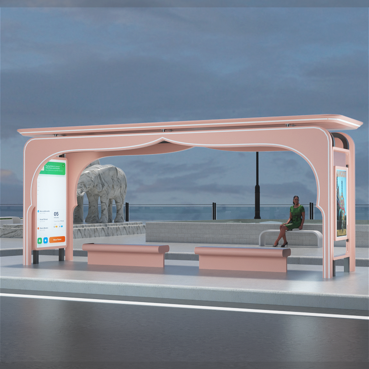 Bus shelter design option 3