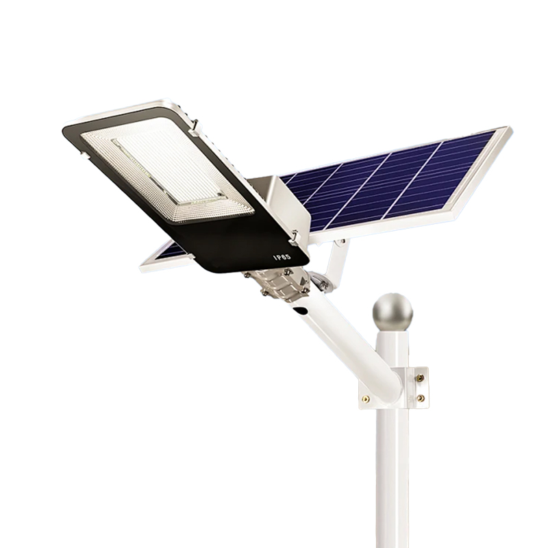 Innovation Technology High-performance IP65 LED Split Solar Road Street Light Monocrystalline Silicon CRI75 Die-casting Aluminum