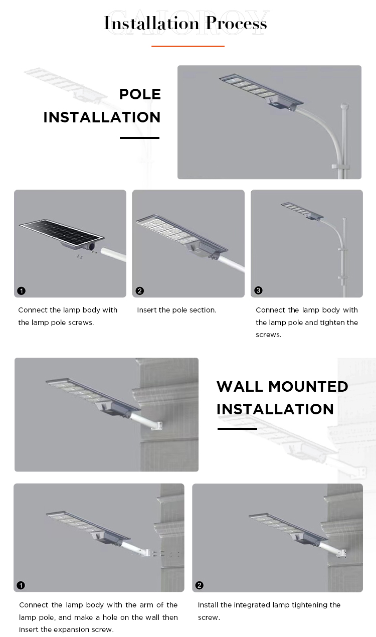 Solar Energy Street Light Application