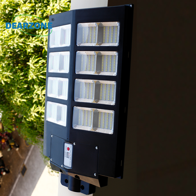All in One Solar Street Light Renewable Energy Solar Powered Lamp Long-lasting Daylight Harvesting for Urban and Village Road