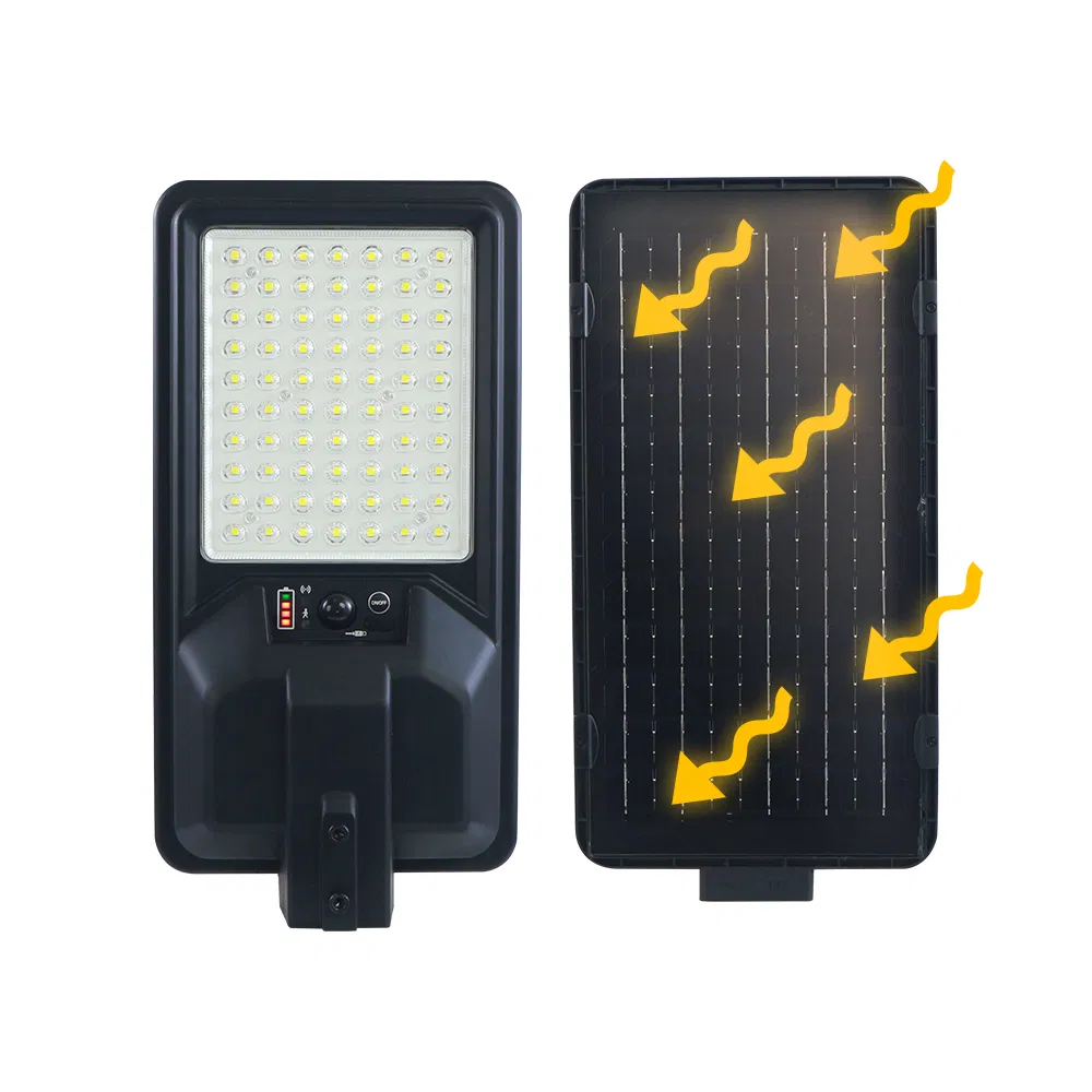 New Product Road Flood Lighting Energy Saving Lamp Panel Rechargeable Battery Garden Outdoor Wall Explosion Proof All in One Solar LED Street Light