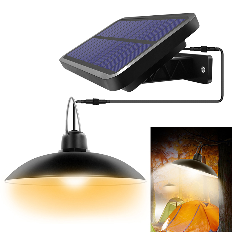 LED Solar Shed Light