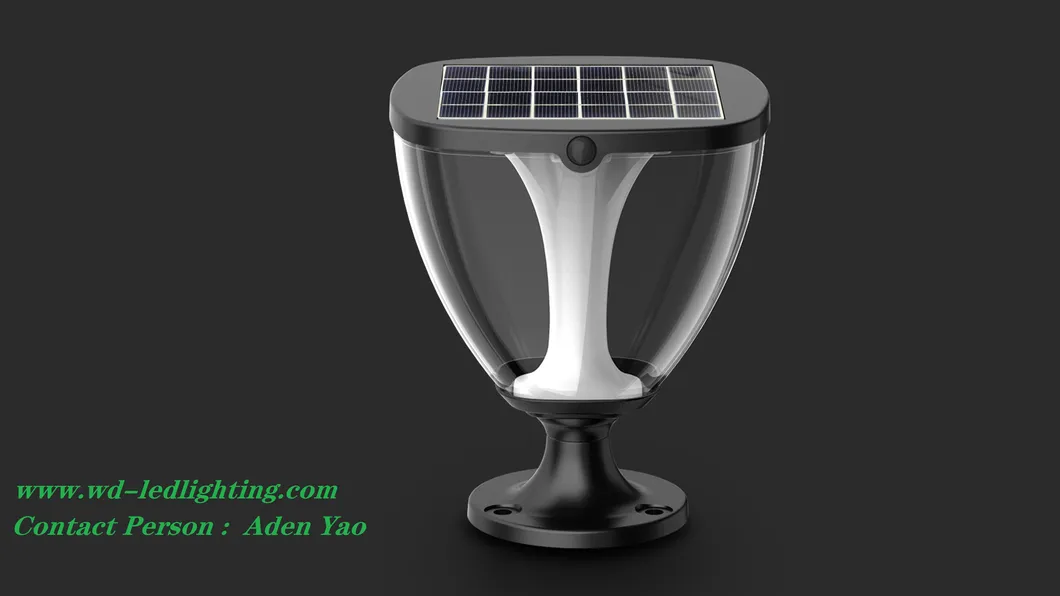 Solar Park Light for Garden and Plaza Outdoor Waterproof Lawn Light LED Landscape Solar Garden Light
