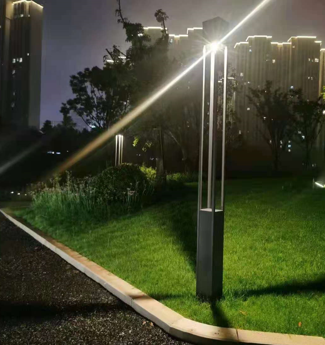 Waterproof IP65 AC Solar LED Path Lights High Brightness Warm White Light Sensor Garden Yard Walkway Lamp