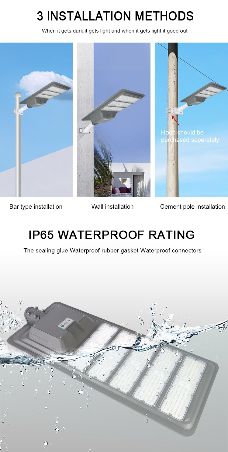 Solar Powered Light Specifications