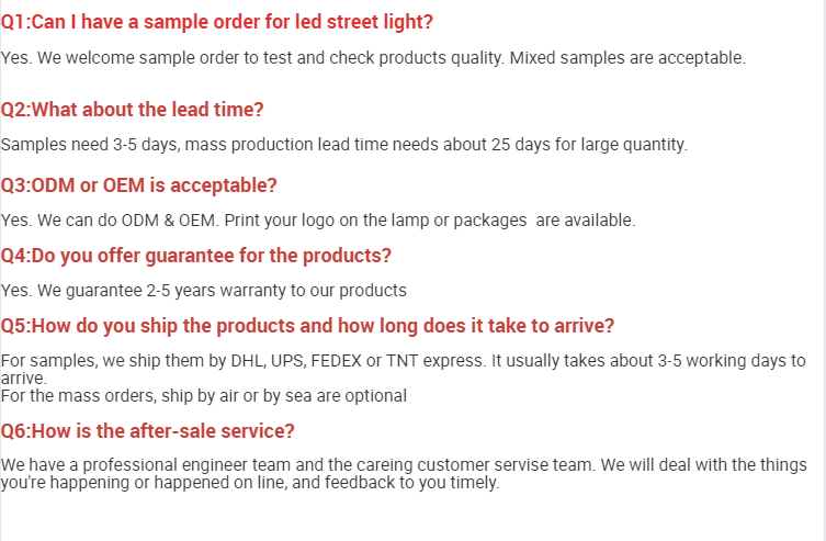FAQ Banner