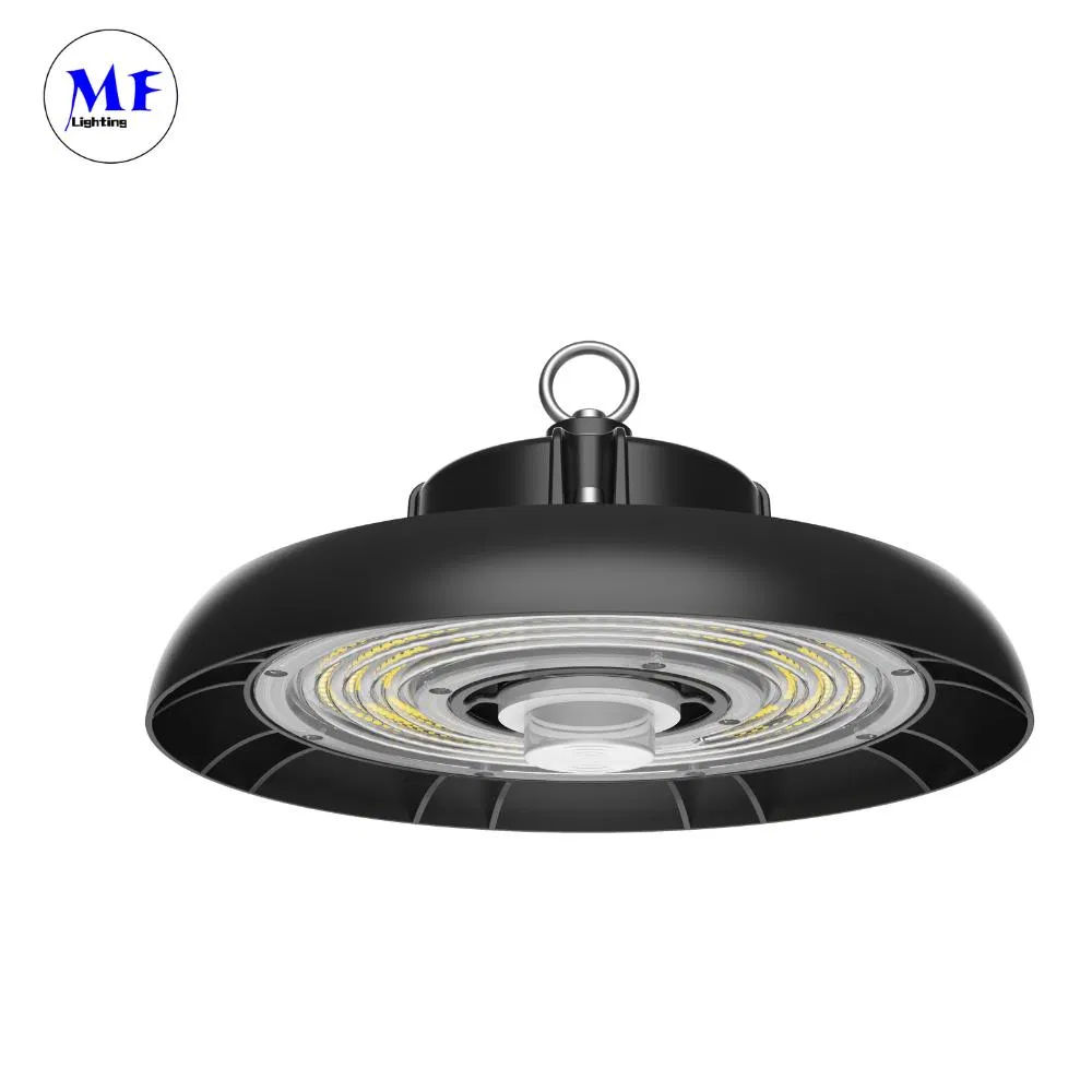 Emergency Kit Dali Dimming Microwave Sensor 100W 150W 200W 240W IP66 Waterproof LED Warehouse Light Exhibition Lighting Pendant High Bay Light with Reflector