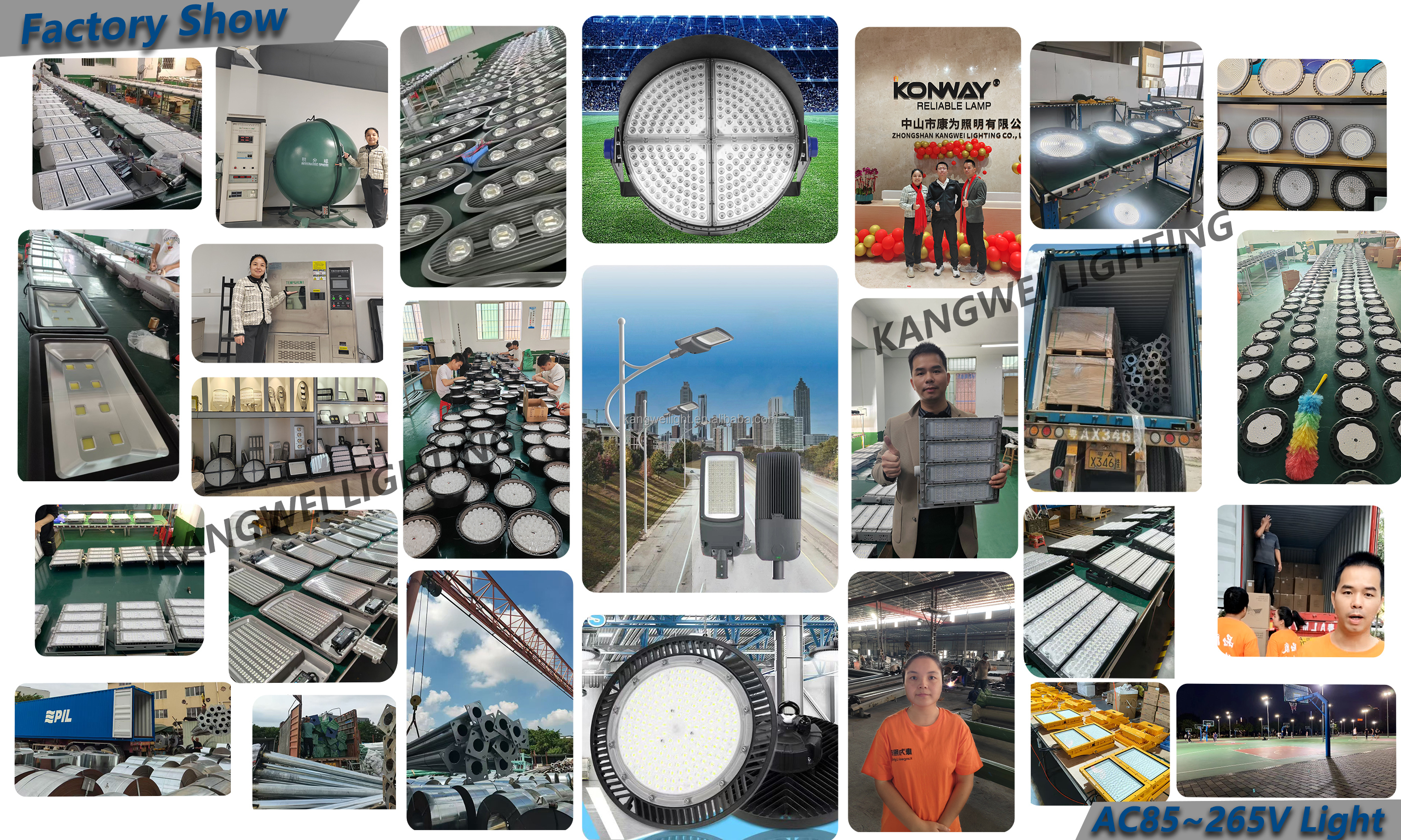AC Light Production Display