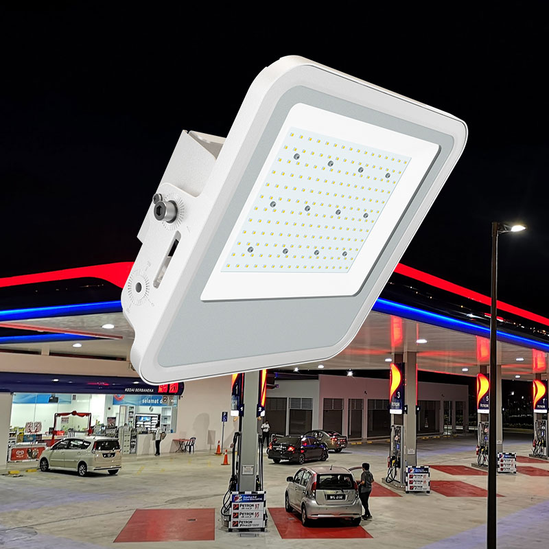 ZGSM-GS04-120S Surface Mounting 120w 19200lm Oil Station Led Canopy Lights
