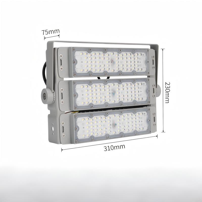 Outdoor &amp; Indoor 50W-900W LED Aluminum Tunnel Lighting IP65 Waterproof Modular Flood Lights with COB Chip