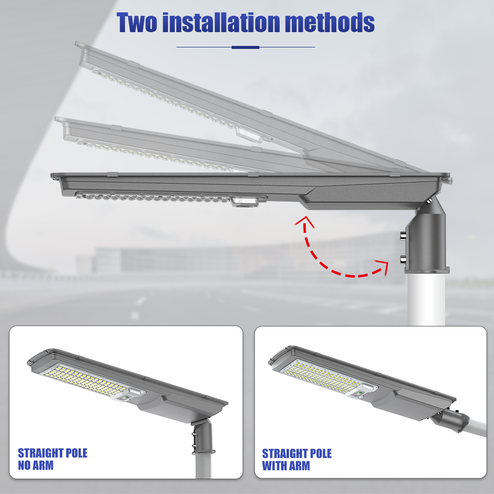 Hot Sale Intelligent Light Control Sensing Waterproof Integrated All in One Solar Powered Street Light for Outdoor in Smart City
