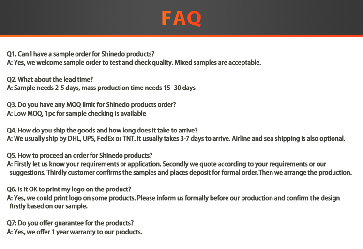Packaging details