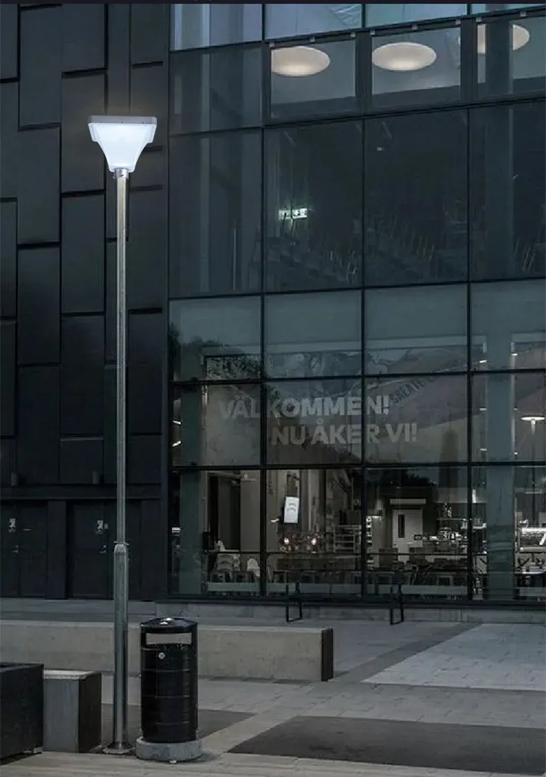 Solar Garden Light Structural Rendering