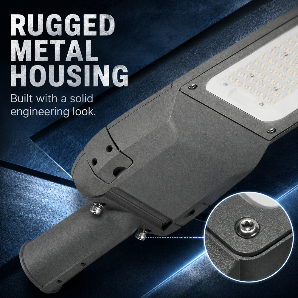 High Power 50W/100W/150W Aluminium Outdoor Street Lamp IP65 Rated Integrated LED Solar Garden Light 5 Year Warranty