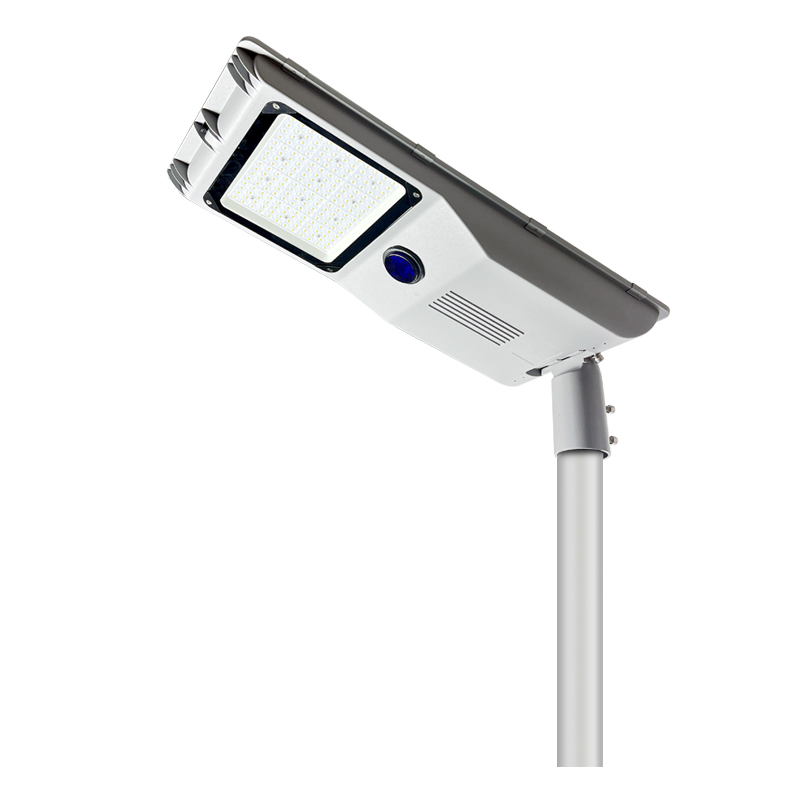 LKL All in One Integrated Solar LED Street Lights Outdoor Solar Lamps for Garden, Pathway, Residential Lighting LiFePO4 Battery