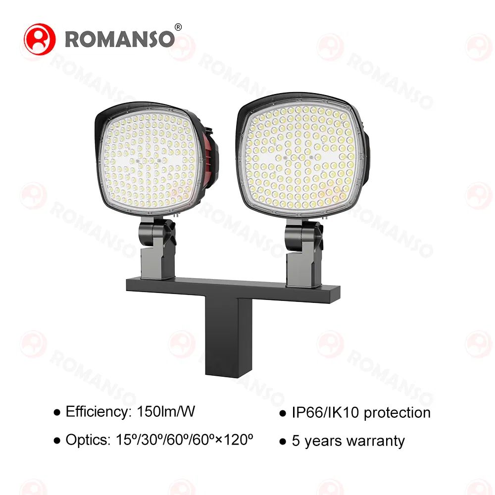 5 Years Warranty Assembly Structure Playground Light IP66 Ik10 6500K LED Flood Lighting 1000W