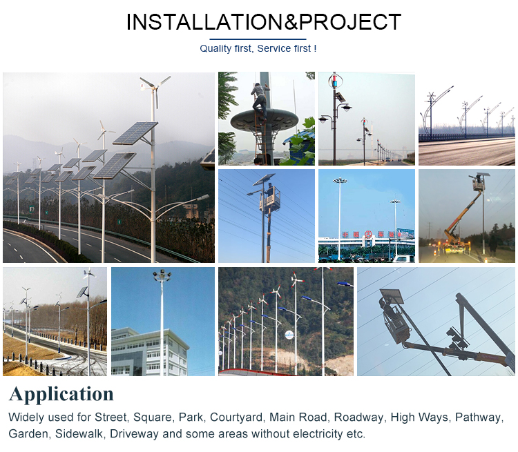 New Technology LED Automatic Separate Solar Panel Split Solar Street Light 100W
