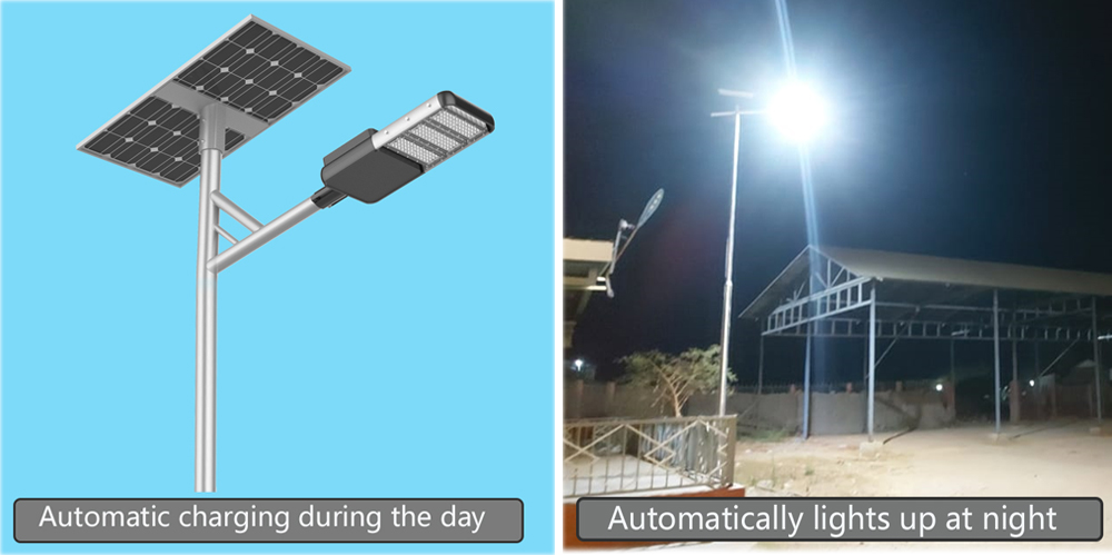 Solar Light Specification Diagram