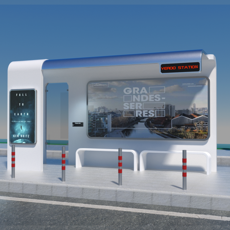 Bus shelter design option 1