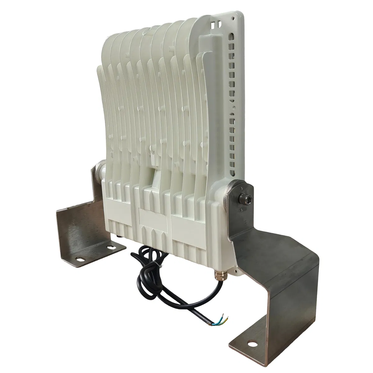 Offshore Marine LED Floodlight with Thickened Stainless Steel Support Bracket, Firm Installation, Anti-Vibration, Corrosion Resistant, Fast Delivery