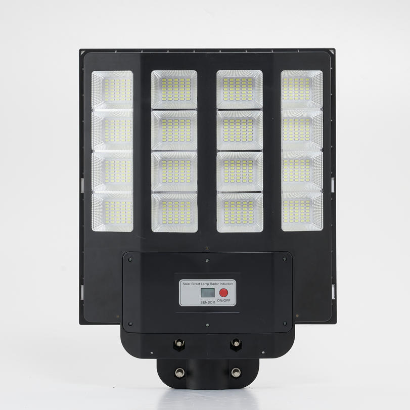 High Power 1000W Solar Street Light IP65 Waterproof Wide Angle LED Solar Street Lamp for Highway Park Farm Driveway Plaza Security Lighting