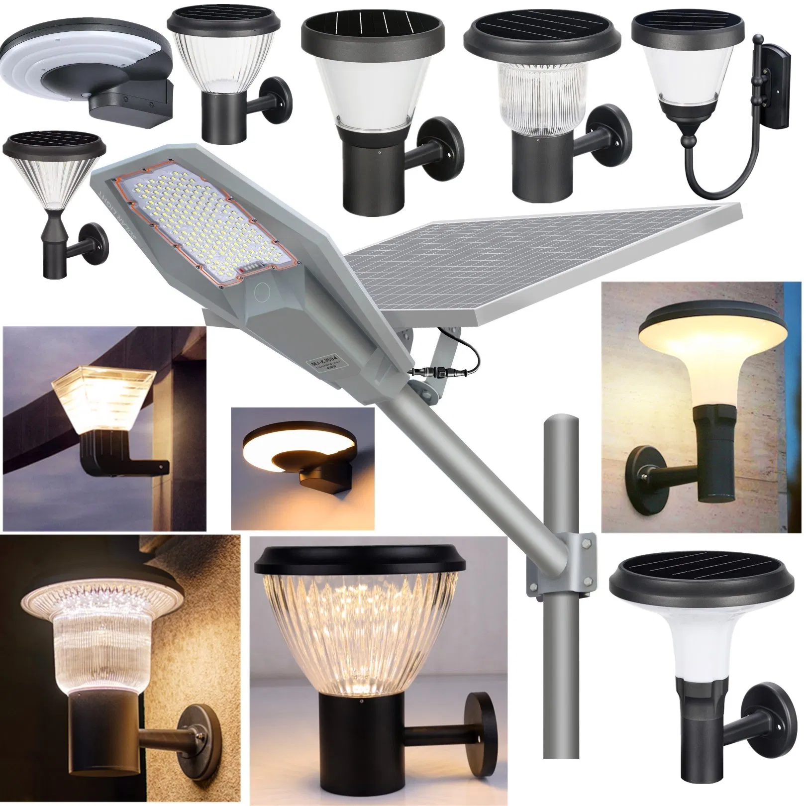 Solar Factory Supplier CE 4G WiFi 2000W/1000W/800W/600/500/400/300/200/100W LED Street Outdoor Waterproof All in One Camera COB SMD Wall Flood Garden Road Light
