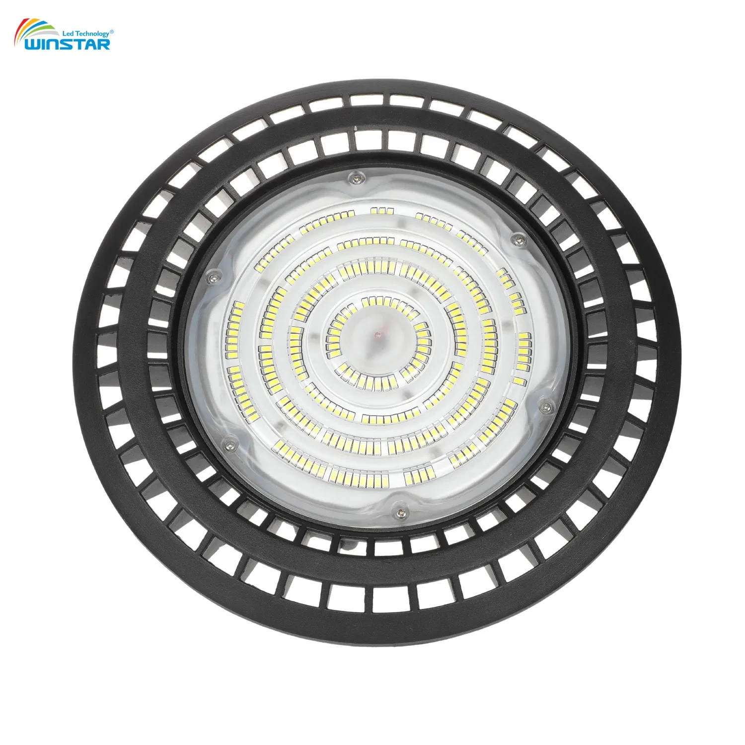 Commercial Industrial LED High Bay Light 150W 200W Energy Saving Lighting Solution for Warehouse Factory Supermarket with CE RoHS Certification