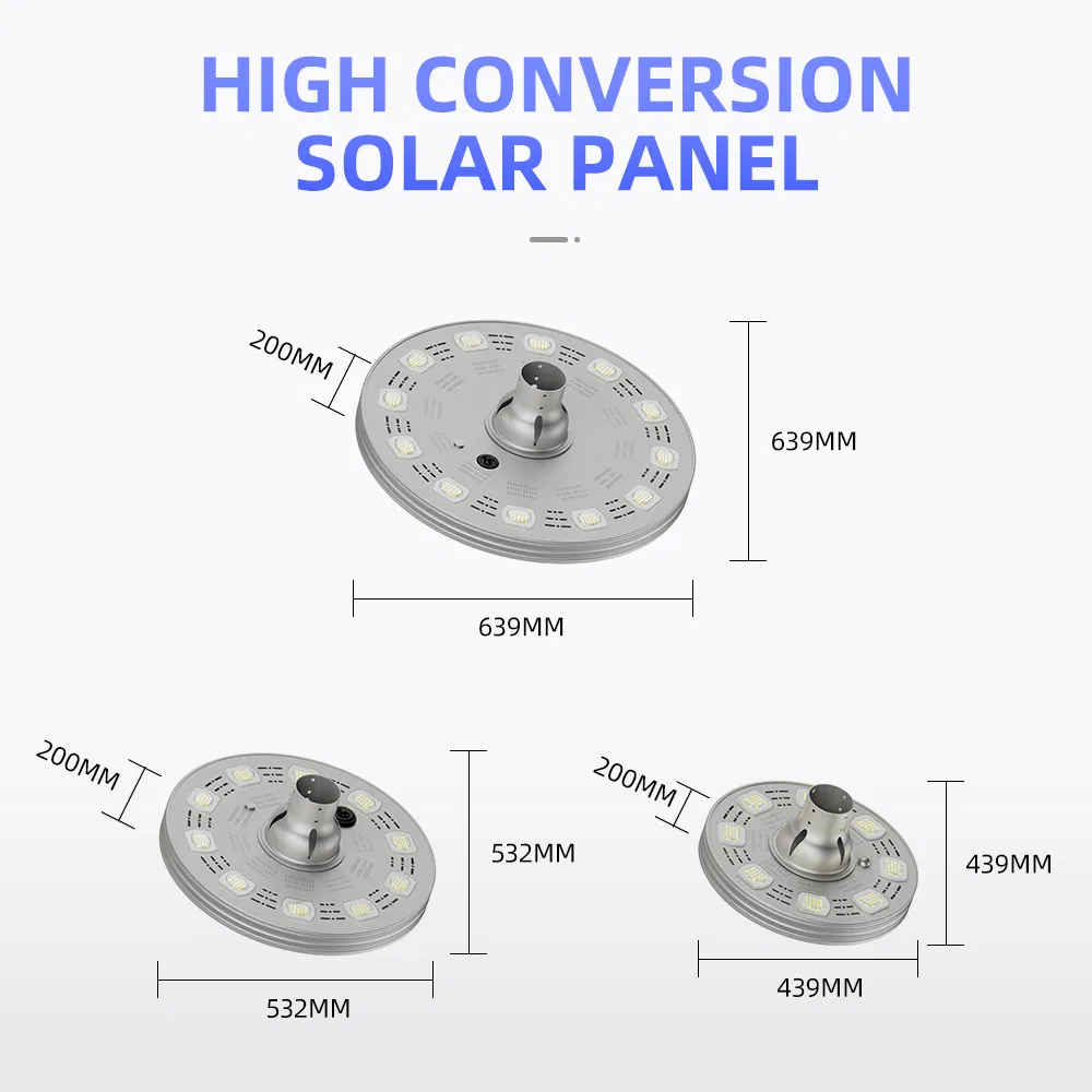 UFO Solar LED Street Light Product View 9