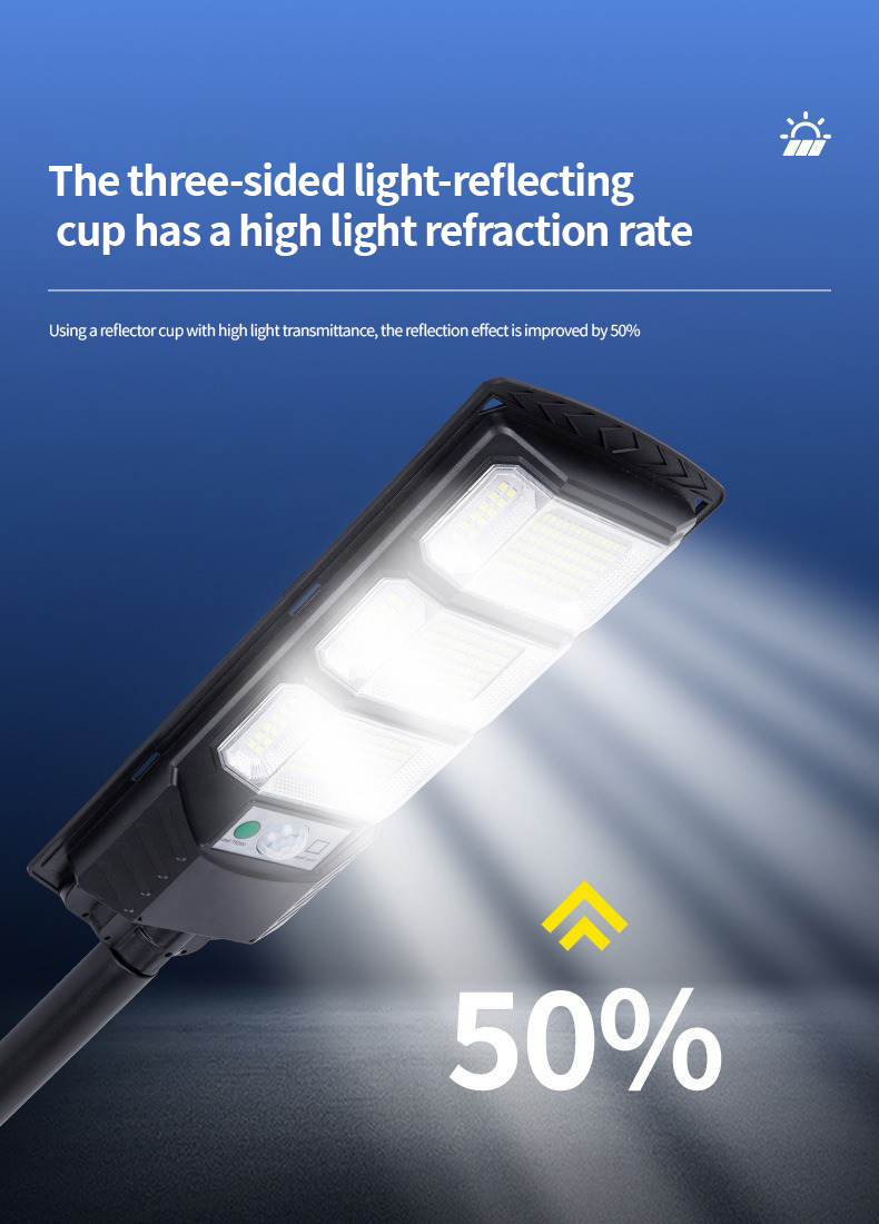 Solar street light detailed view 5