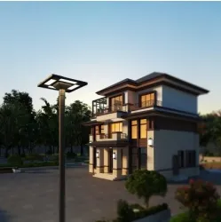 16 Years Factory Aluminium 30W IP66 Ik08 Integrated Parking Path Unban Squares Sidewalks Plaza Yard Road Highway Lawn LED Solar Garden Street Wall Light