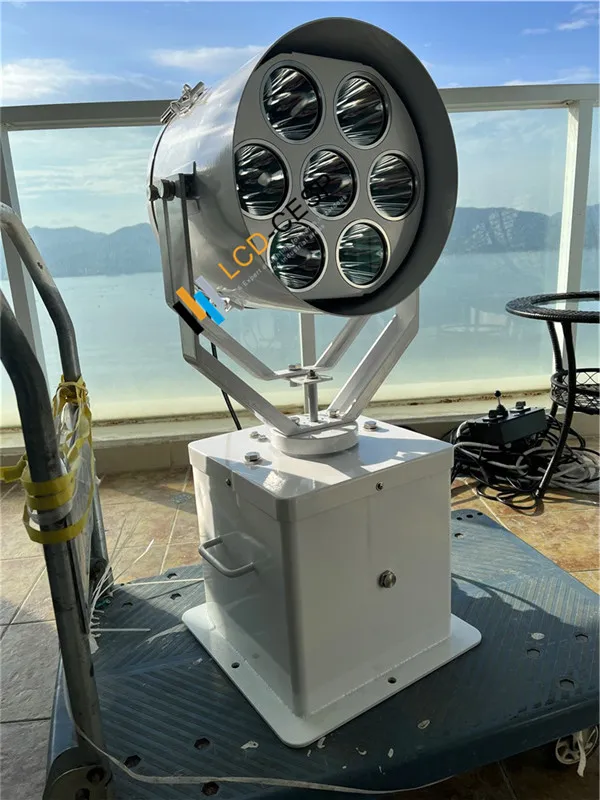 Heavy Duty Searchlight Installation