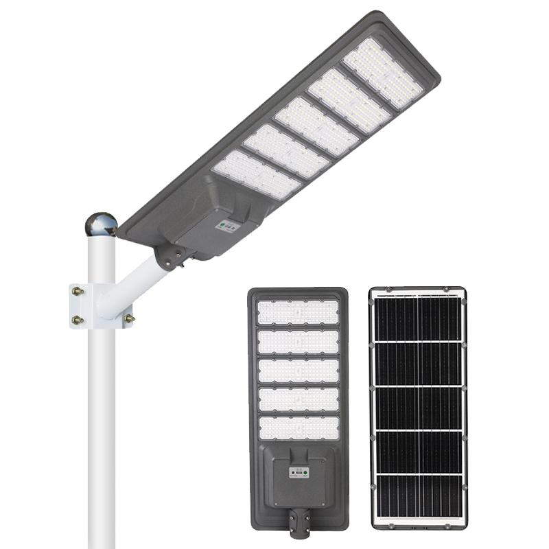 Aluminum Housing IP65 With Remote Control 300w 400w Split Solar Panel Outdoor LED Street Light Streetlight