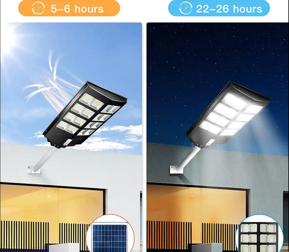 High Power Integrated Outdoor Waterproof Streetlight 600W 900W 1200W 1600W All in One Solar Led Street Light