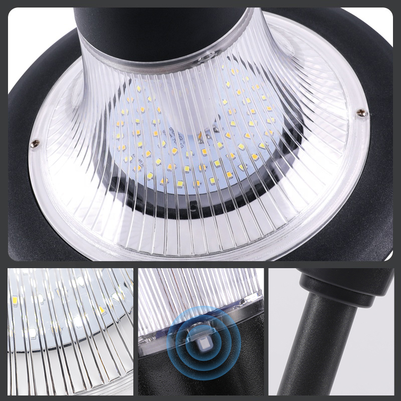 Wholesale Outdoor Garden Waterproof Solar Led Lawn Bollard Lights Pathway Solar Power Lawn Lights