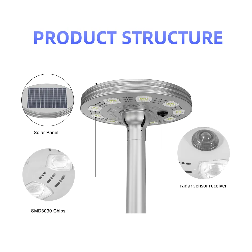 UFO Solar LED Street Light Product View 10