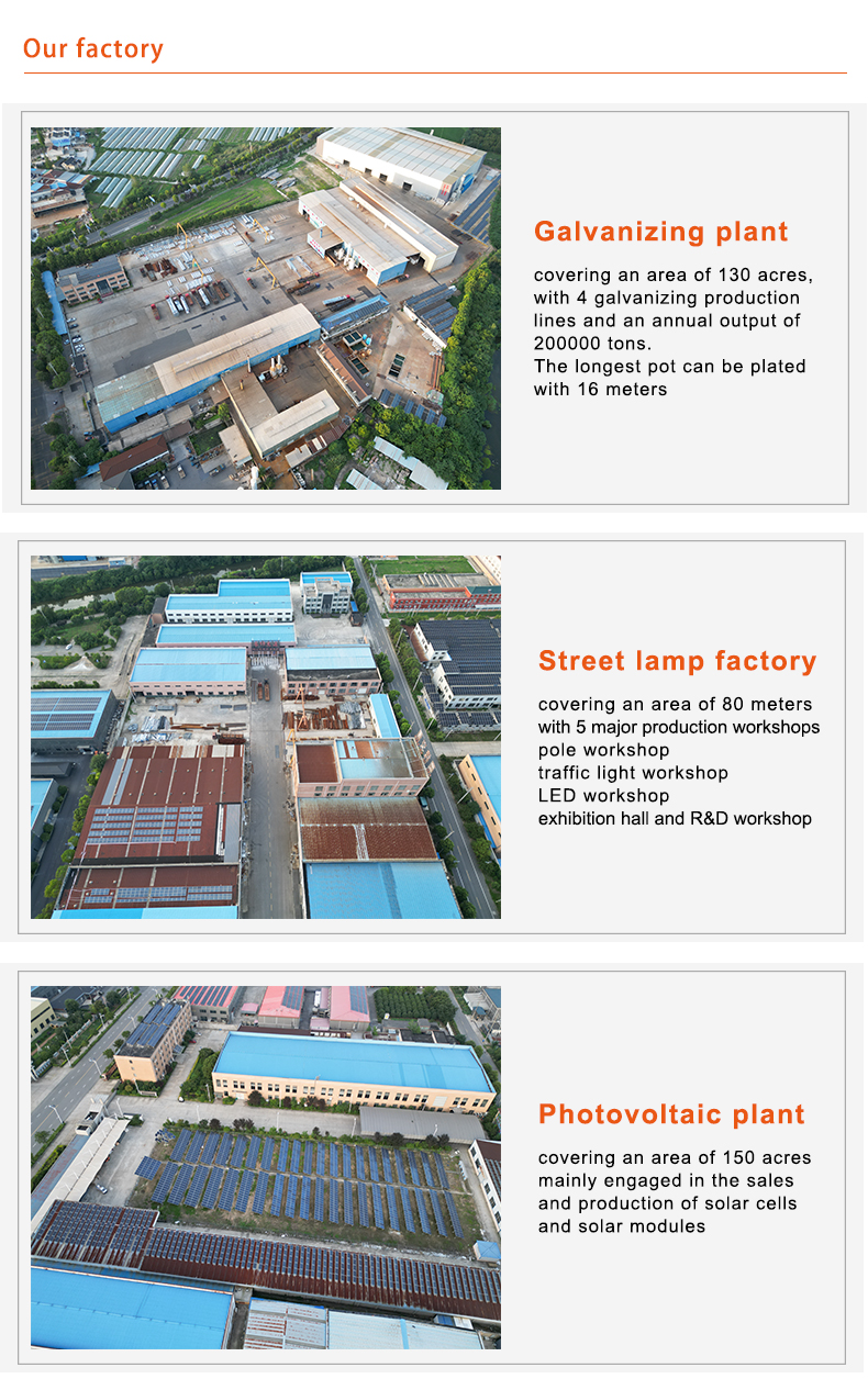 Outdoor Split Street Lamp All in Two Led Solar Street Light Detail 6