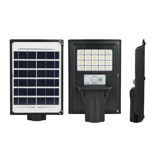 Industrial All-In-One LED Solar Powered Street Light Lamp IP65 Rated 3000K-6500K 30Watt 60W 90W 120Watt ABS Body Material