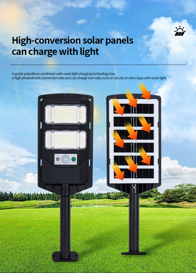 Solar street light detailed view 6