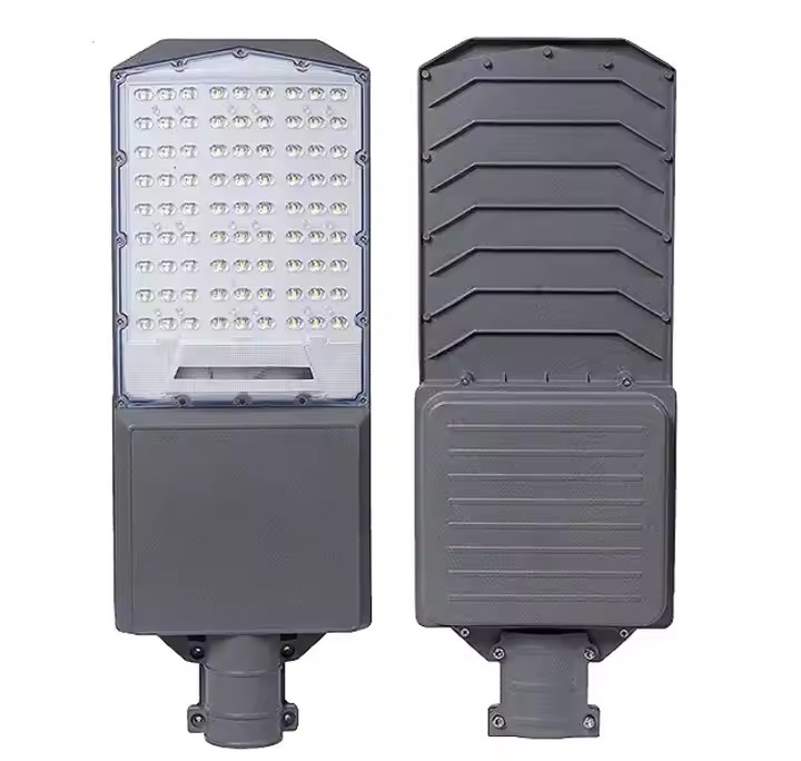 Manufacturer Free Design 100w 200w Aluminum IP65 Waterproof Outdoor Split Street Lamp All in Two Led Solar Street Light