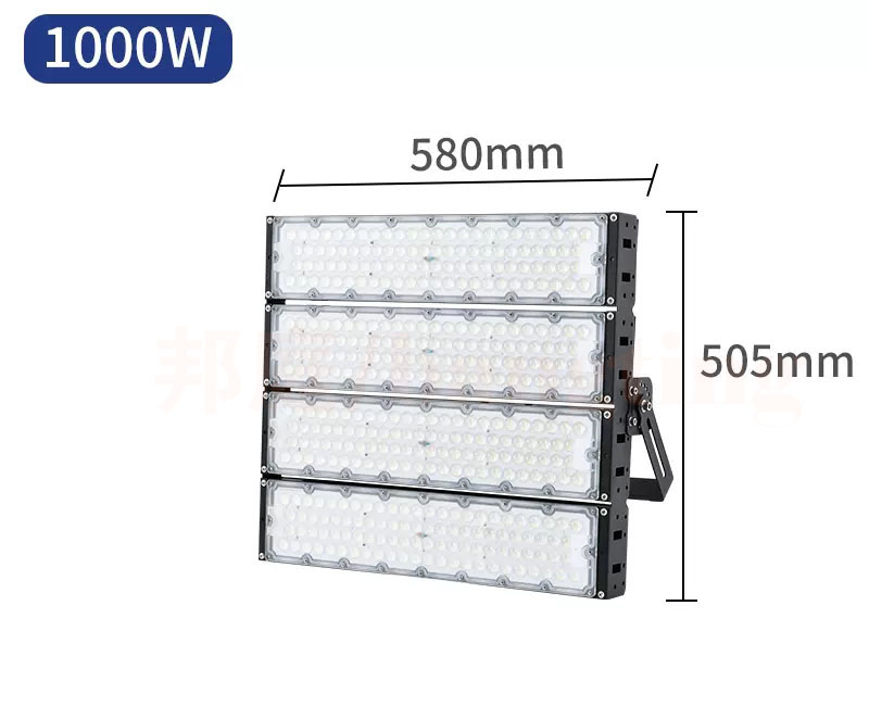 High Brightness 100W LED Tunnel Light Simple Module Installation Outdoor Waterproof IP65 LED Floodlight Stadium Tunnel Lighting