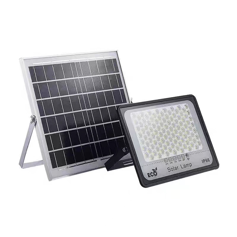 1X2 Solar Panel Two Lamps 45W 60W 100W 200W Solar LED Flood Light