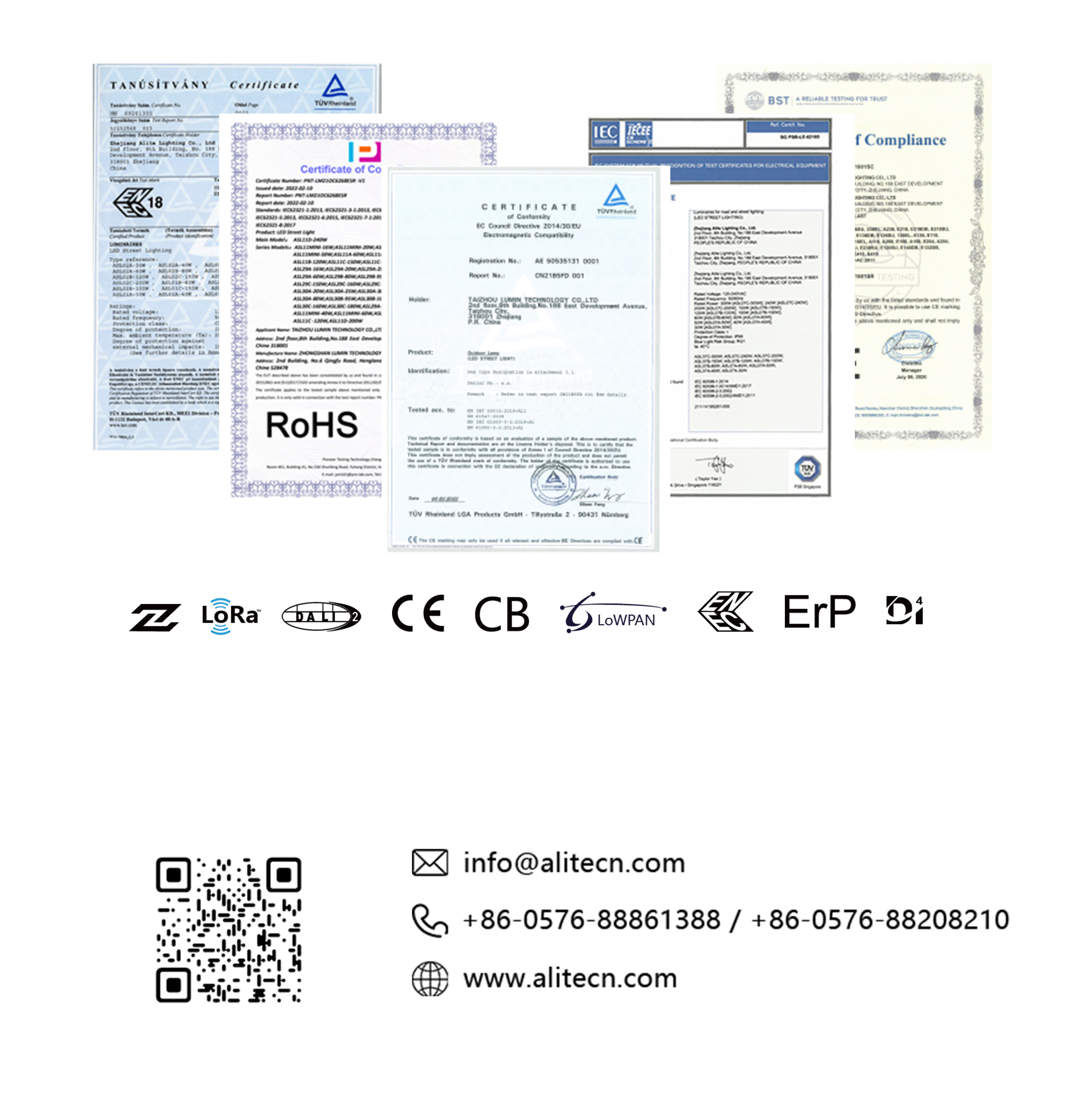 LED Street Light Heat Dissipation Back