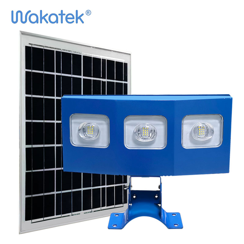 WAKATEK High Power Lampadaire Solaire 300W Outdoor Waterproof Ip67 Split Led Solar Street Light