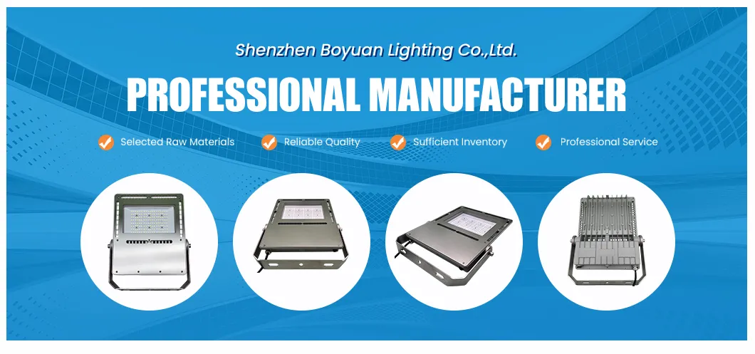 Offshore Marine LED Floodlight with Thickened Stainless Steel Support Bracket, Firm Installation, Anti-Vibration, Corrosion Resistant, Fast Delivery